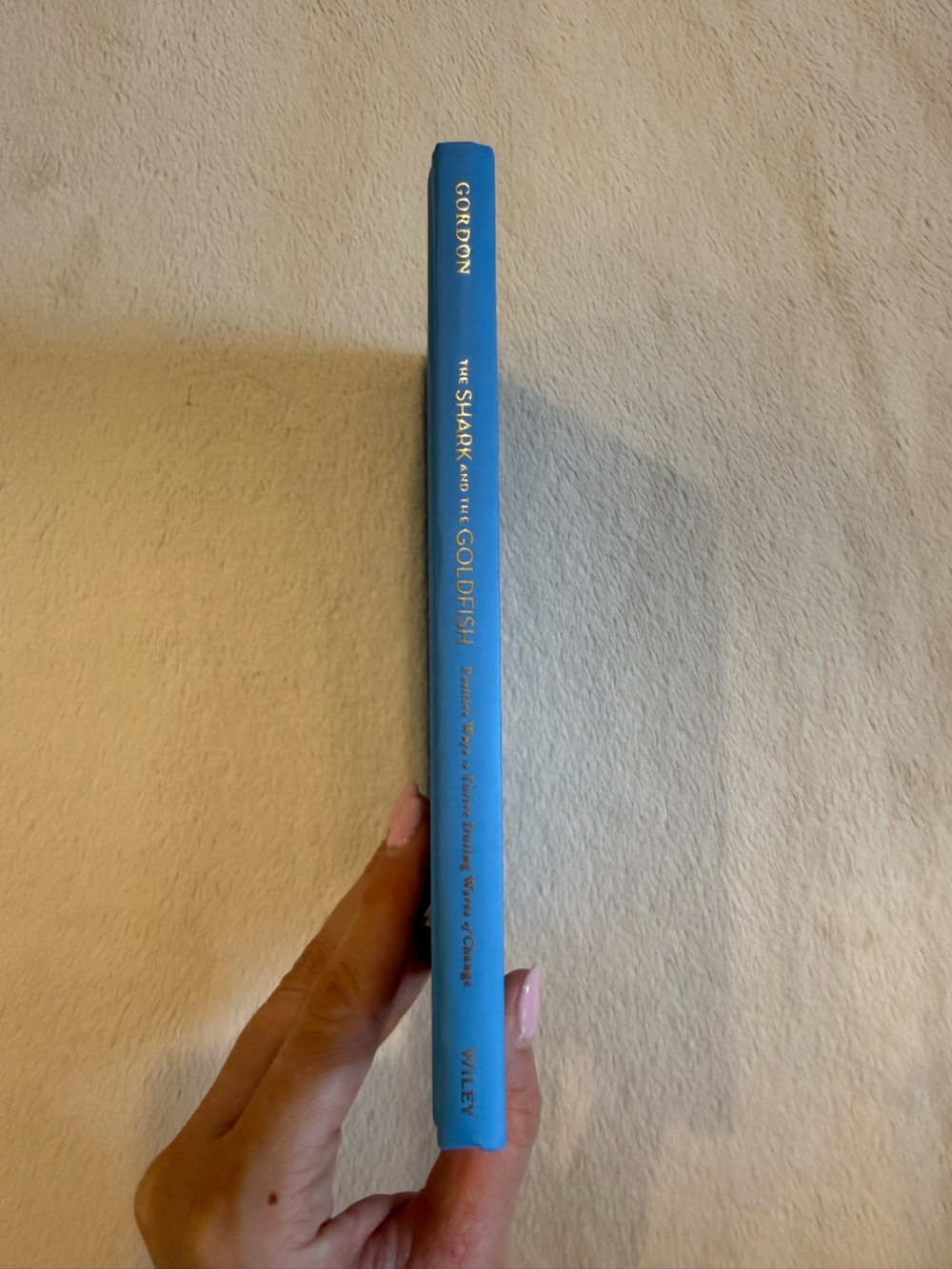 The Shark and the Goldfish Hardcover Book